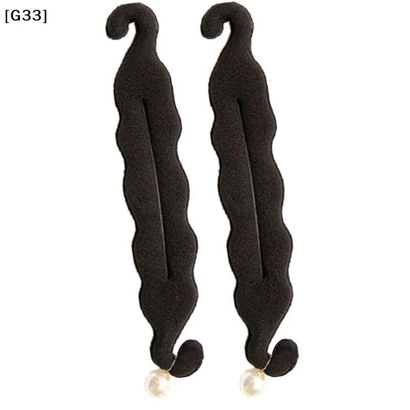 Magic Foam Sponge Donut Bun Maker Twist Hair Styling Curler Tool Easy Bun Hair Accessories For Women Girls[G33] - view 2