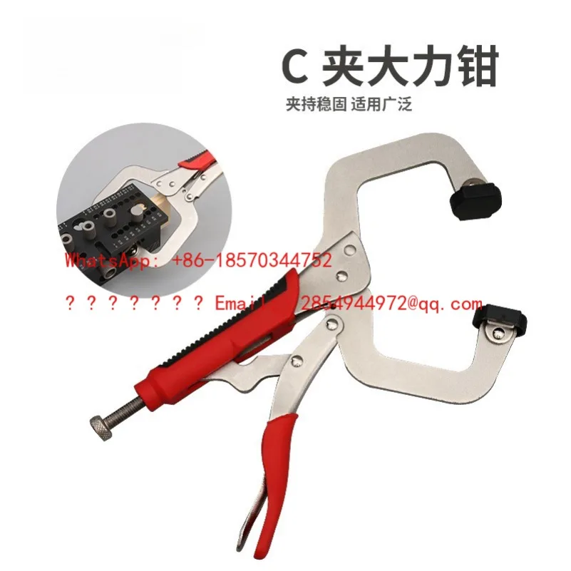 2026--c-pliers-11-inches-strong-pliers-with-oblique-holes-with-log-tenon-positioner-3-in-1-woodworking
