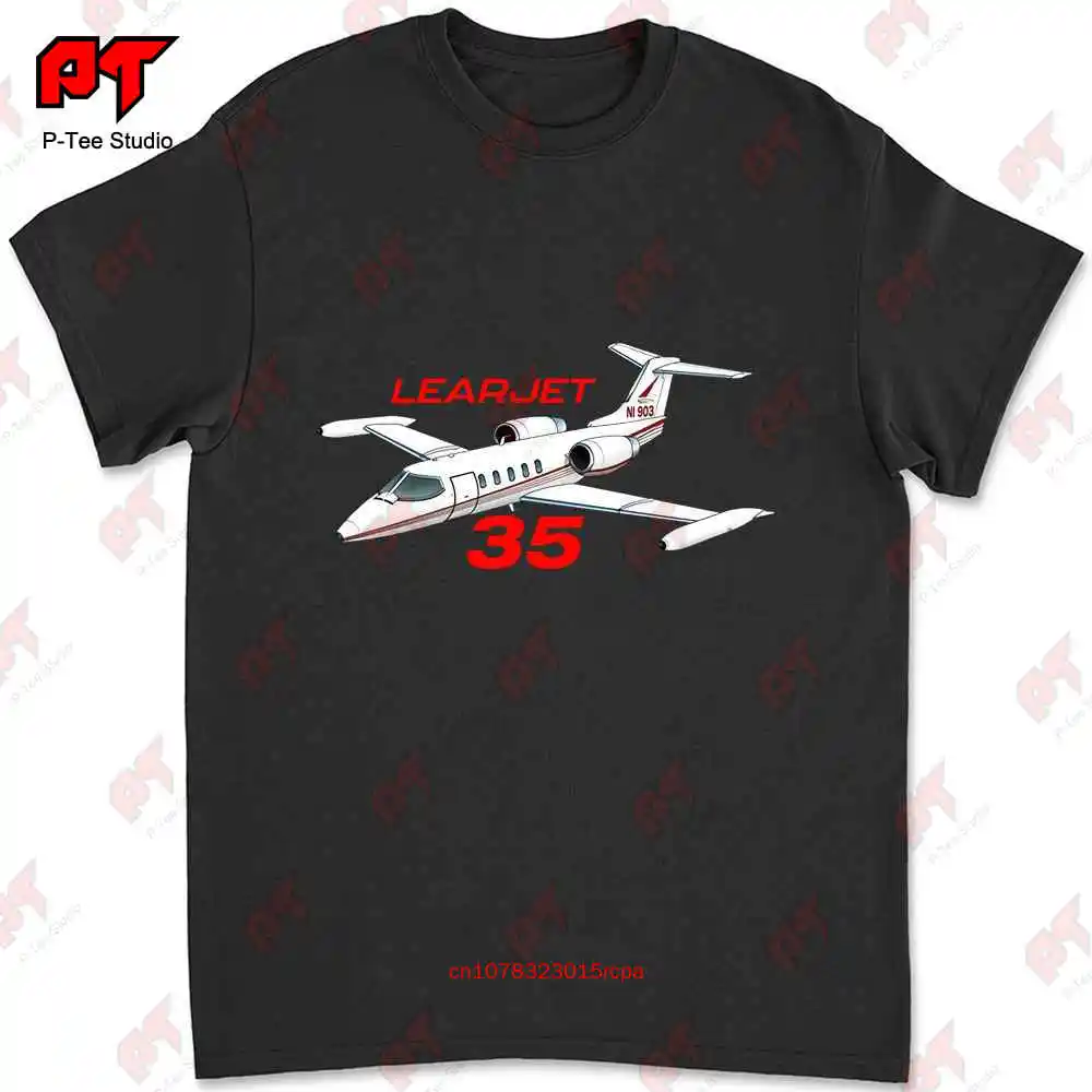 Learjet 35 Airplane T-shirt SZ6G