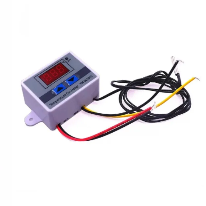XH-W3001 110V 220V 12V 24V Digital Temperature Controller For Incubator Cooling Heating Switch Thermostat
