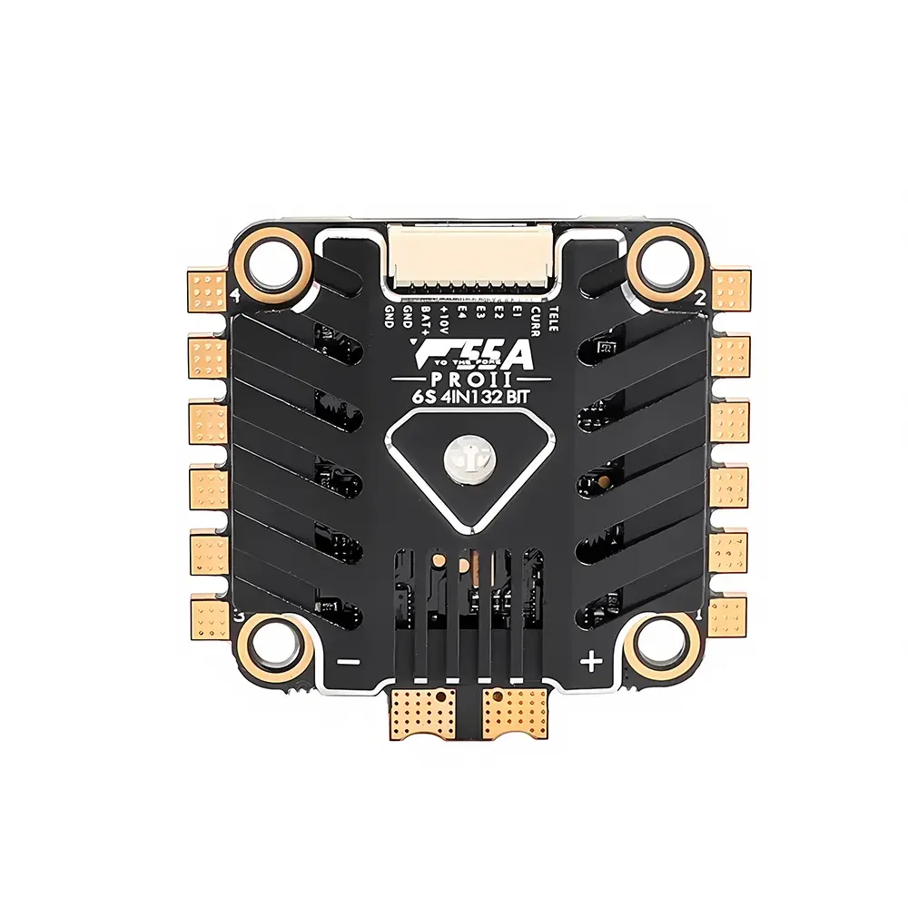 مُقيّم شامل لـ T-HOBBY F55A PROII 6S 4IN1 LED 32bit ESC مع دعم 128k لمحركات FPV وطائرات RC الرشاقة
