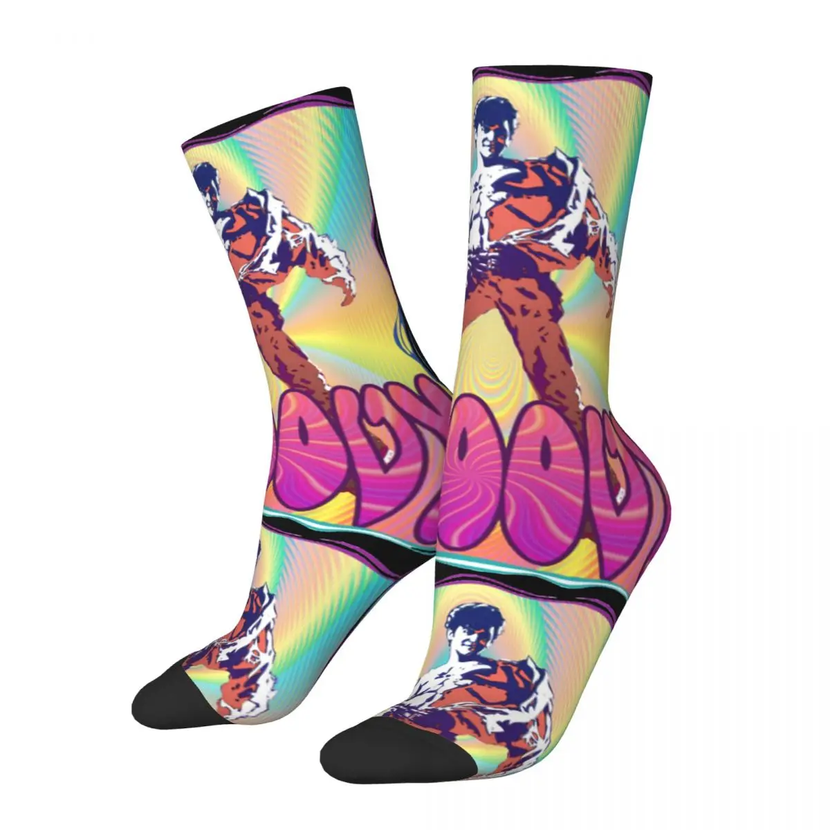 Funny Happy Williams Groovy Men's Socks Vintage Harajuku Ash Vs Evil Dead Sam Raimi Film Hip Hop Novelty Pattern Crew Crazy Sock