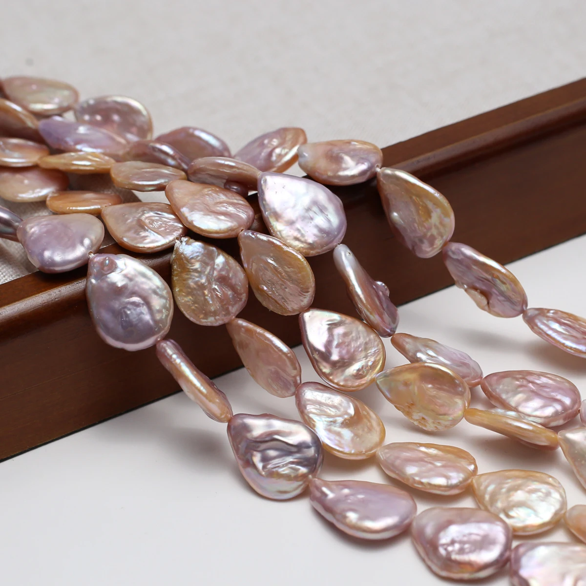 

13x18mm Teardrop Baroque Purple Natural Freshwater Pearl Semi-Finished Beads for Jewelry Making DIY Necklace Bracelet Accessory