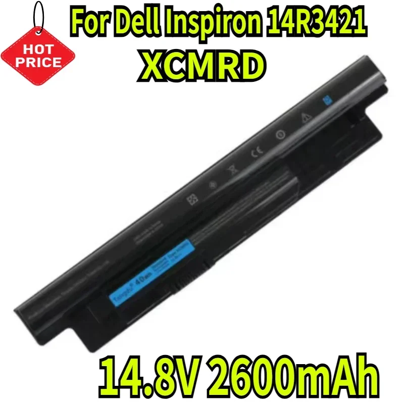 

14.8V 2600mAh XCMRD Laptop Battery for Dell Inspiron 14R3421 5437 3521 MR90Y 5537 XCMRD