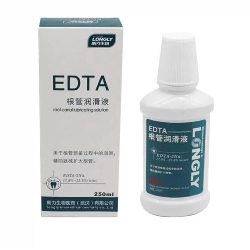 

EDTA-Gel EDTA Root Canal Cleaning and Preparation Dental Root Canal Lubricating EDTA Gel 250mL/Bottle