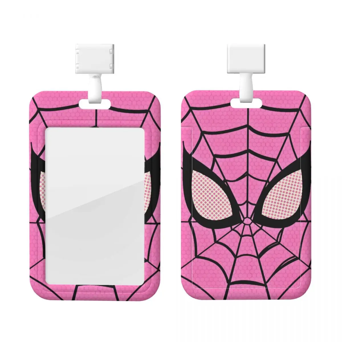 

Custom Spider Man Credit Card Holders Neck Strap Lanyard ID Badge Card Holder Superhero For Hospitals Nurse Card Holder