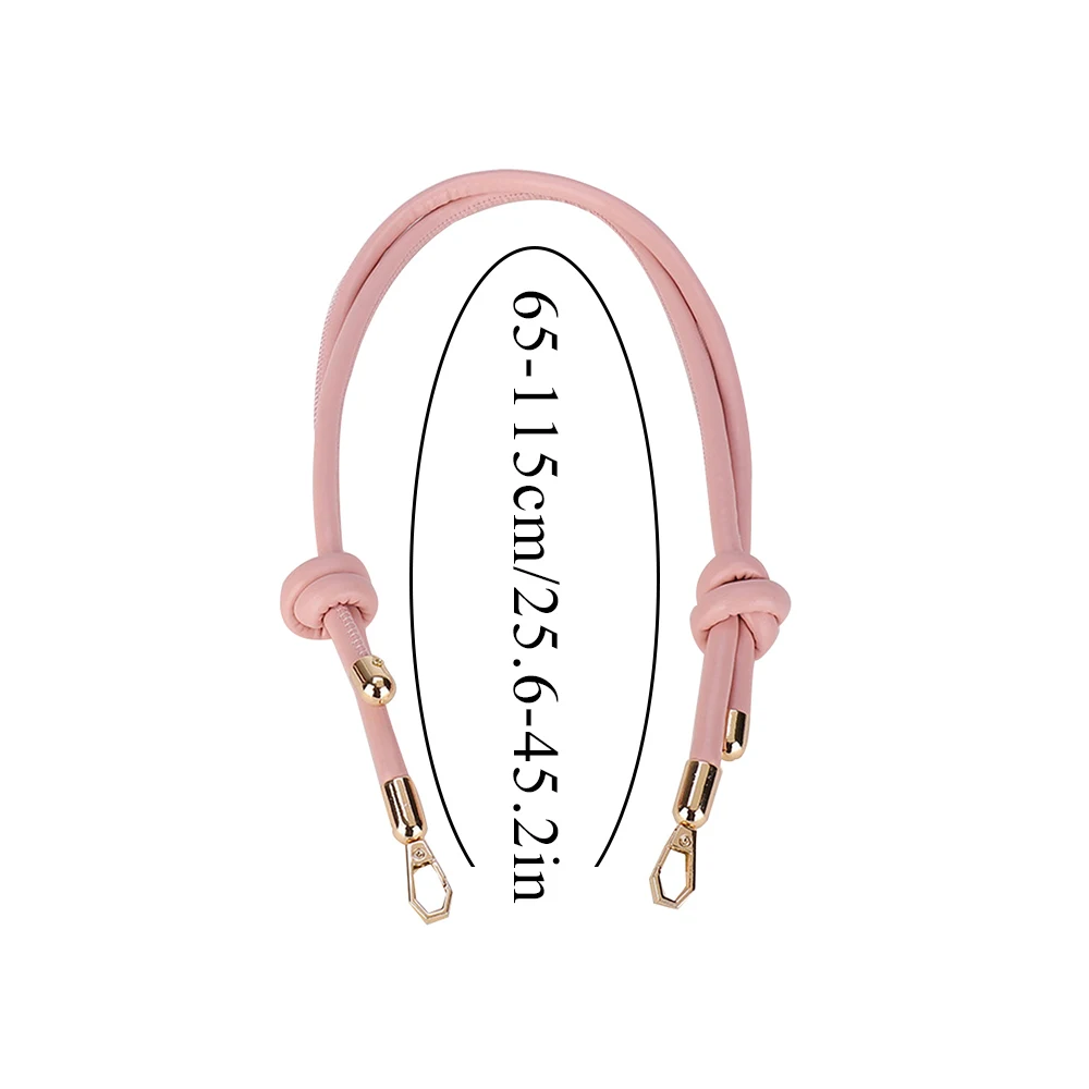 1Pcs PU Leather Bag Handle with Snaps Women Handbag Tote Handles Clutch Bag Straps Shoulder Strap Replacement Bag Accessories