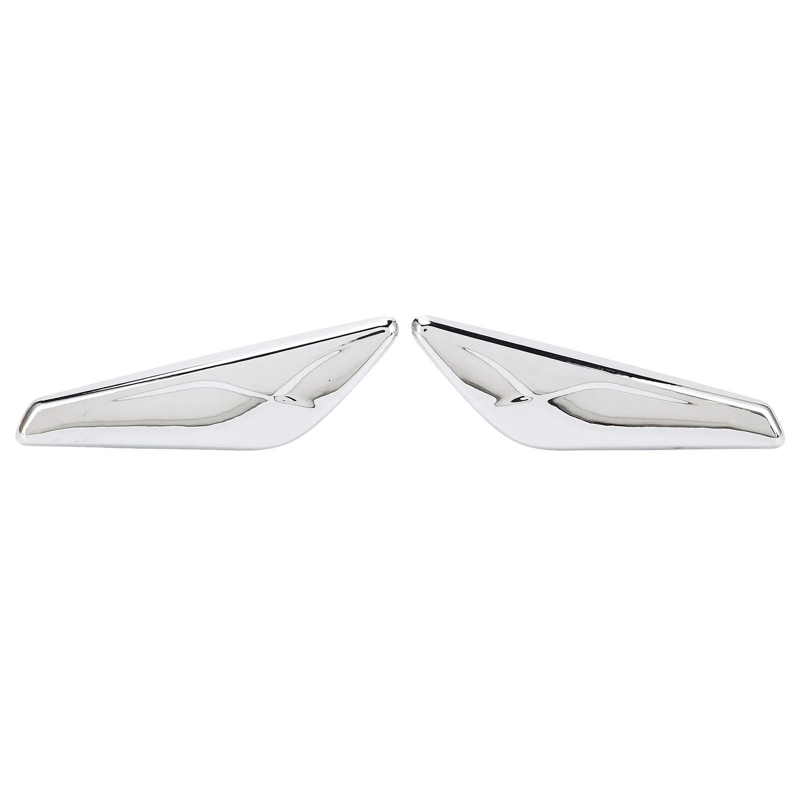 

2PCS Front Fender Chrome Finisher 51117338569 Replacement for BMW X3 X4 F25 F26 2013 2014 2015 2016 2017