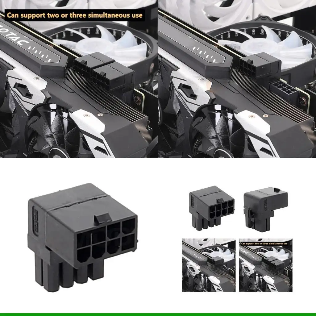 U55C High Accuracy 90Degree Graphics Card Elbow Positive Direction Graphic Card Elbow