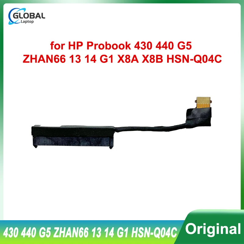 

NEW for HP Probook 430 440 G5 ZHAN66 13 14 G1 X8A X8B HSN-Q04C Laptop SATA Hard Drive HDD SSD Connector Flex Cable X8BHD010