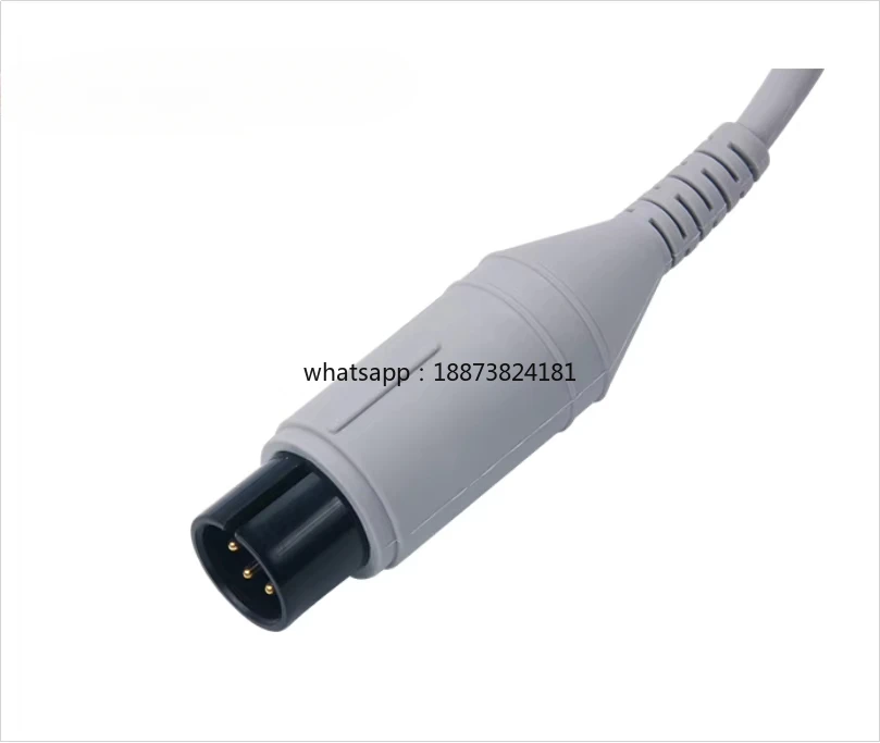Conector Spacelabs Mindray Goldway Medex Abbott personalizado de fábrica, Cable IBP de 6 pines, envío rápido