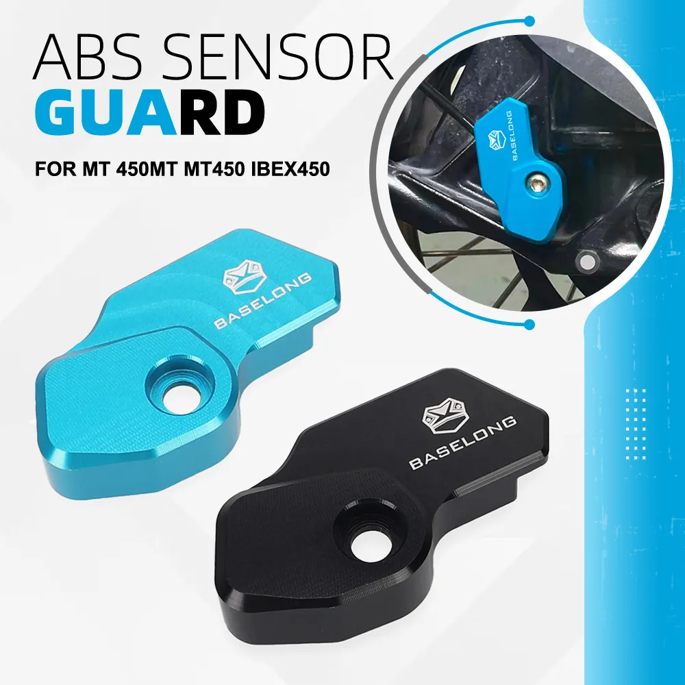 

2024 2025 2026 450MT Brake Calliper FOR CFMOTO mt 450MT MT450 Ibex450 Ibex Front ABS Sensor Guard Cover Protector Accessories