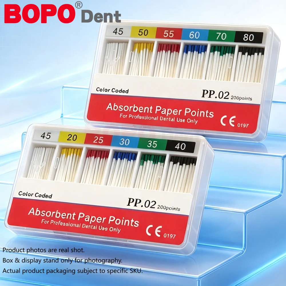 Dental Absorbent Paper Points F1 F2 F3 F4 F5 Dental Materials Strong Absorption Pure Cotton Fiber Paper Guttahanger Dente Tools
