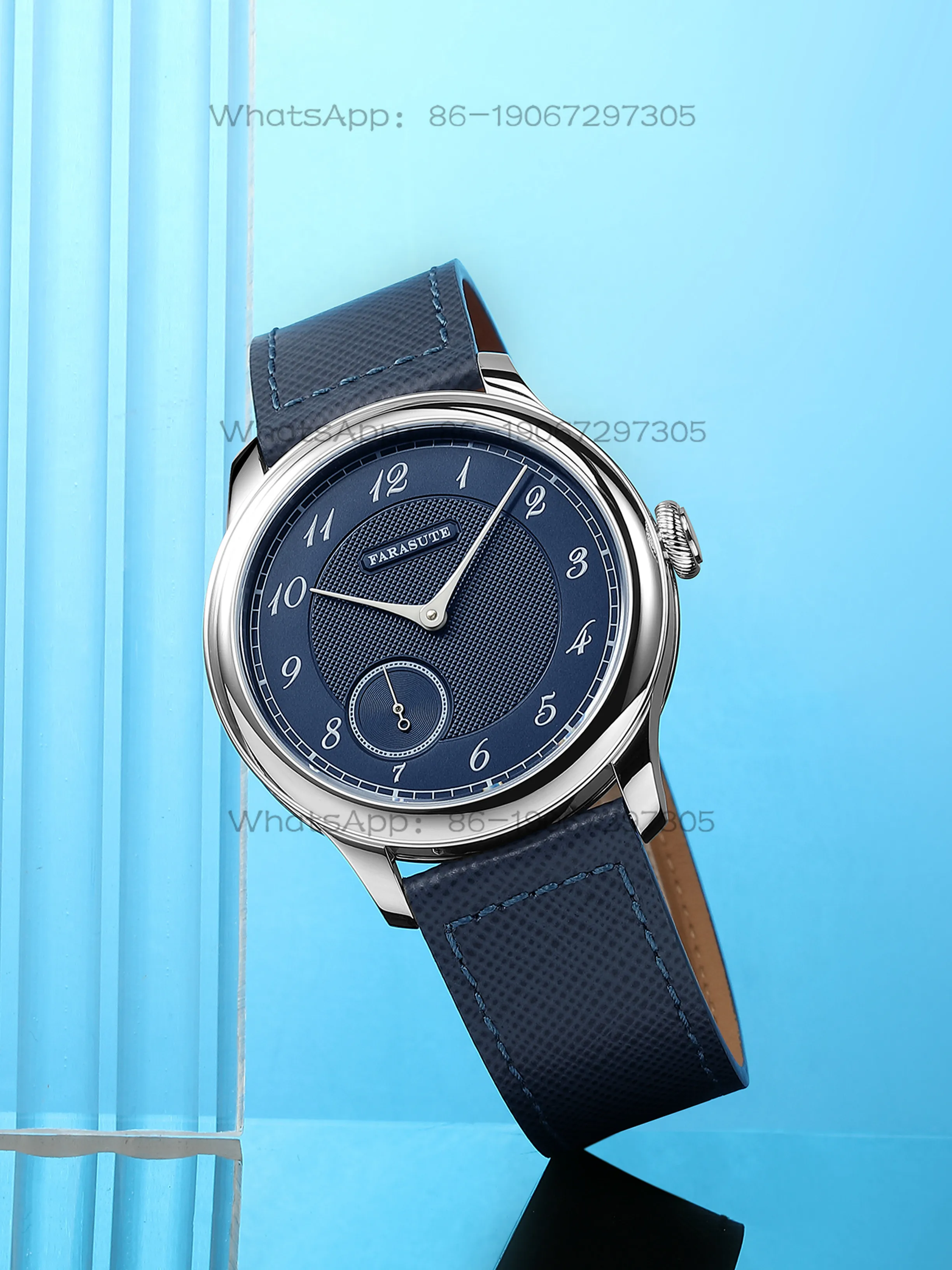 

ultra-thin movement watch 80 hours long power life retro business small three-pin men's mechanical watch
