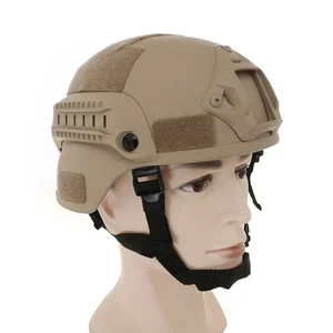 Casco protector Casco rápido Mich2000 Airsoft MH Casco táctico Tactical Tactical Healball CS Swat Riding Protect Equipment 10 mejores ventas MSA Casco - №6