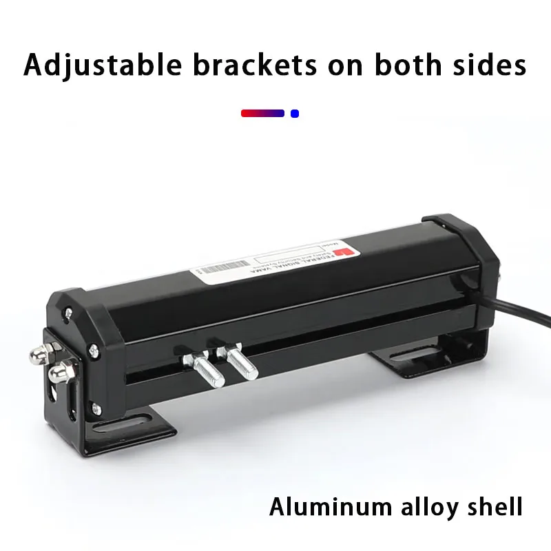 Car 6LED One Drag Two Four Strobe Warning Light Flash Lamp Long Bumper Light Red Blue Yellow White Auto Universal Front Grill view 4
