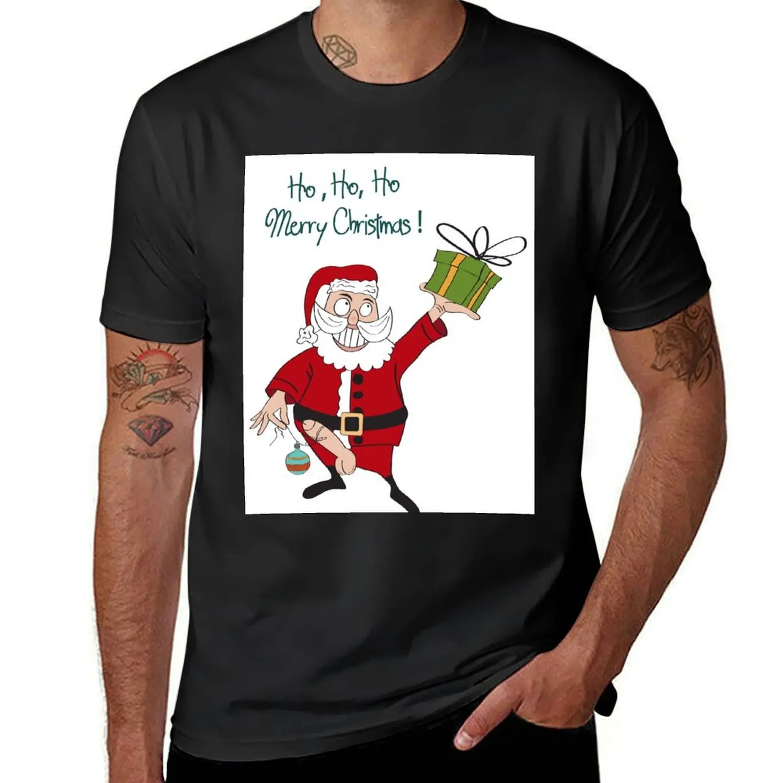 

crazy Santa with big balls T-Shirt animal prinfor boys plain new gifts and t-shirts plus size tops mens designer clothes