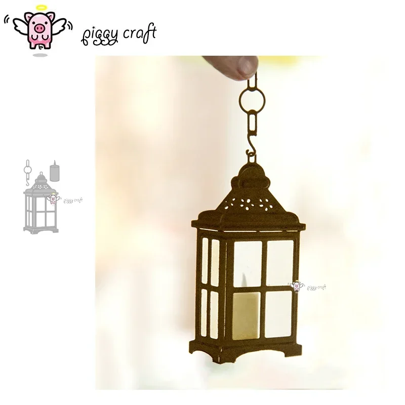 

Piggy Craft metal cutting dies cut die mold Lantern decoration Scrapbook paper craft knife mould blade punch stencils dies