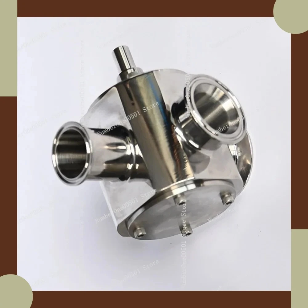 

Пневматический трехходовой роторный клапан для дозирования пастообразных продуктов, быстроразъемный, высокоточная деталь для пищевой и бытовой химии