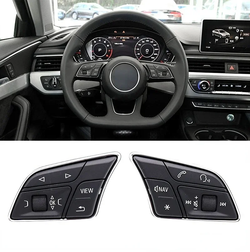 For Audi 17 A3 A4L A5 Q2L Q5L Retrofitted and Upgraded with Multi-function Steering Wheel Button