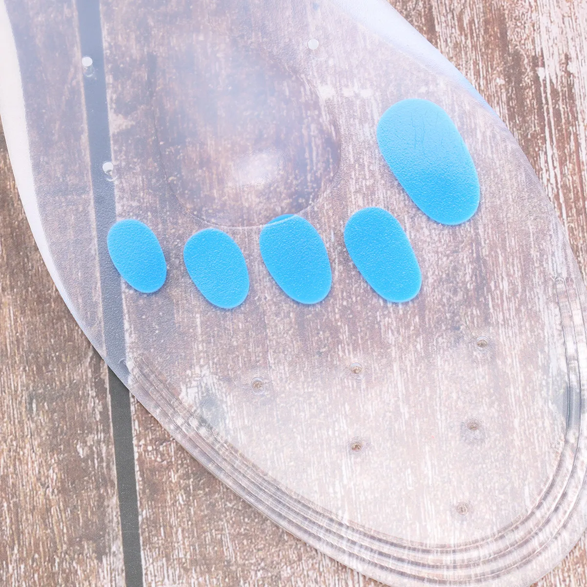 1Pair Massage Insoles for Foot Fatigue Relief Sports Silicone Insoles with Arch Support Motion Control Side Stability Size 39-40