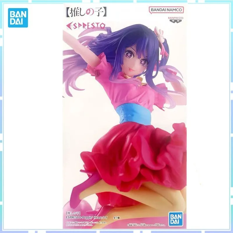 

Оригинальная коллекционная фигурка Bandai Banpresto Anime OSHI NO KO ESPRESTO-Poppin' Heart Hoshino Ai из ПВХ, модель-игрушка, подарок