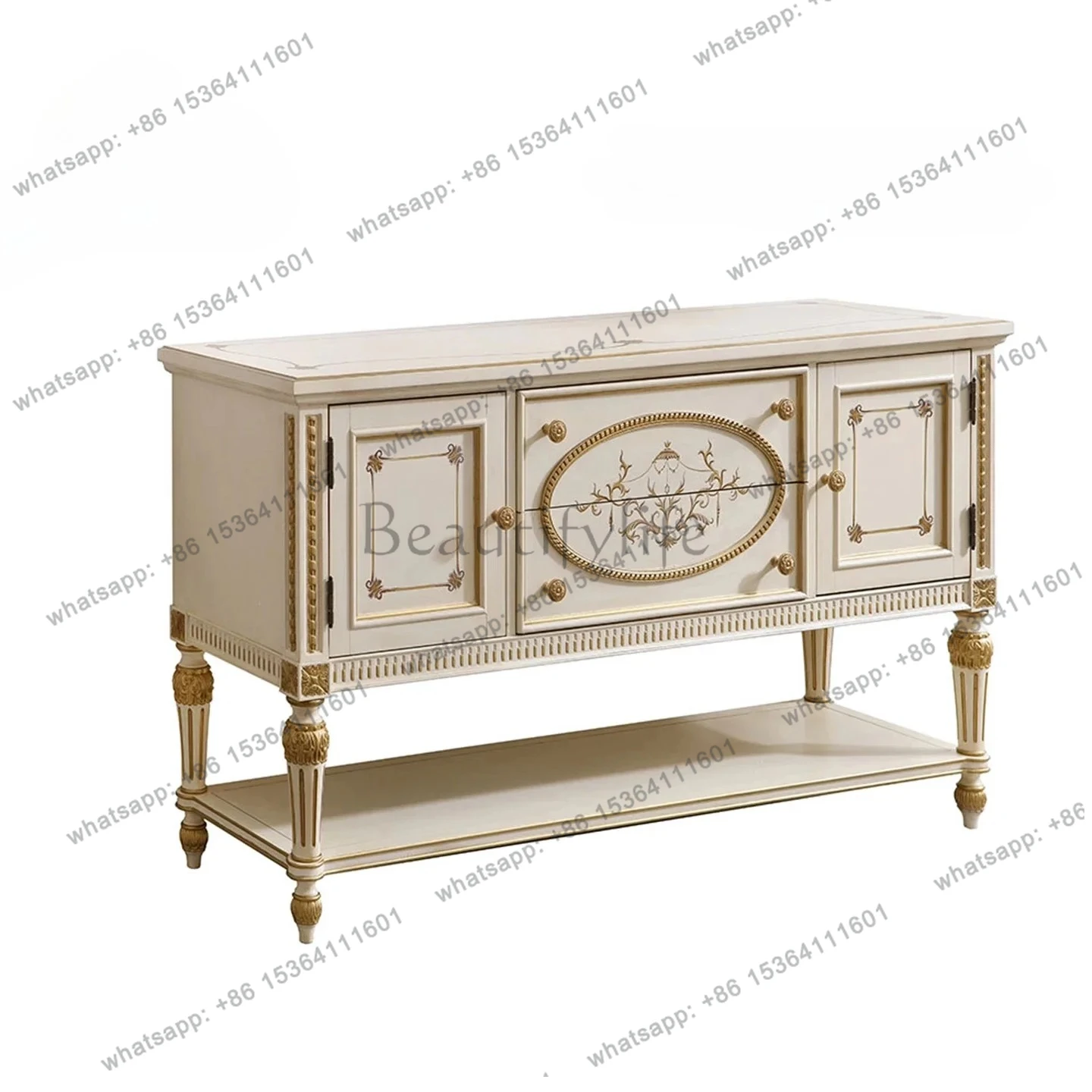 American rural retro solid wood porch cabinet entry foyer decorative cabinet European locker display cabinet
