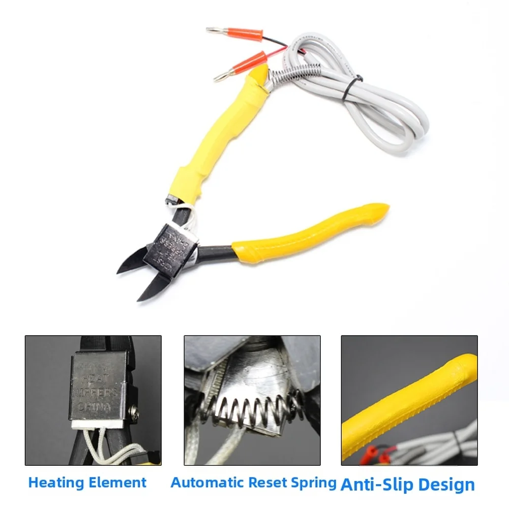 HT200 HT180 Thermal Scissors Electric Cutting Tool for Plastic Rubber for acrylic with Precision for blades and Ergonomic Design