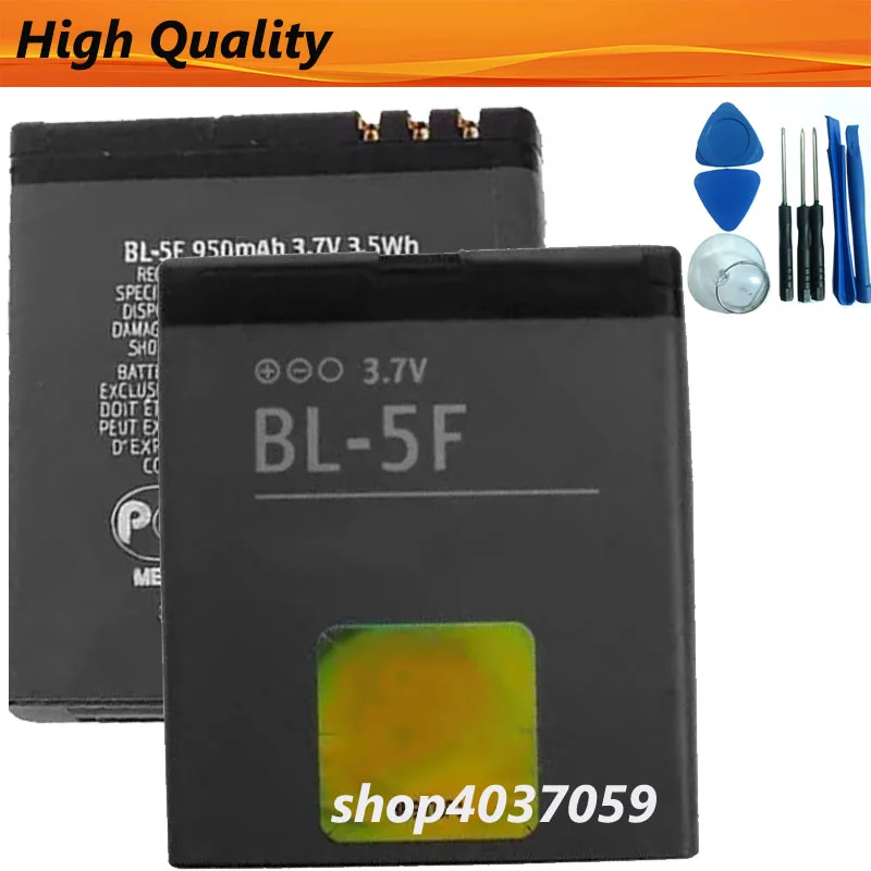 950Mah BL5F BL-5F B…