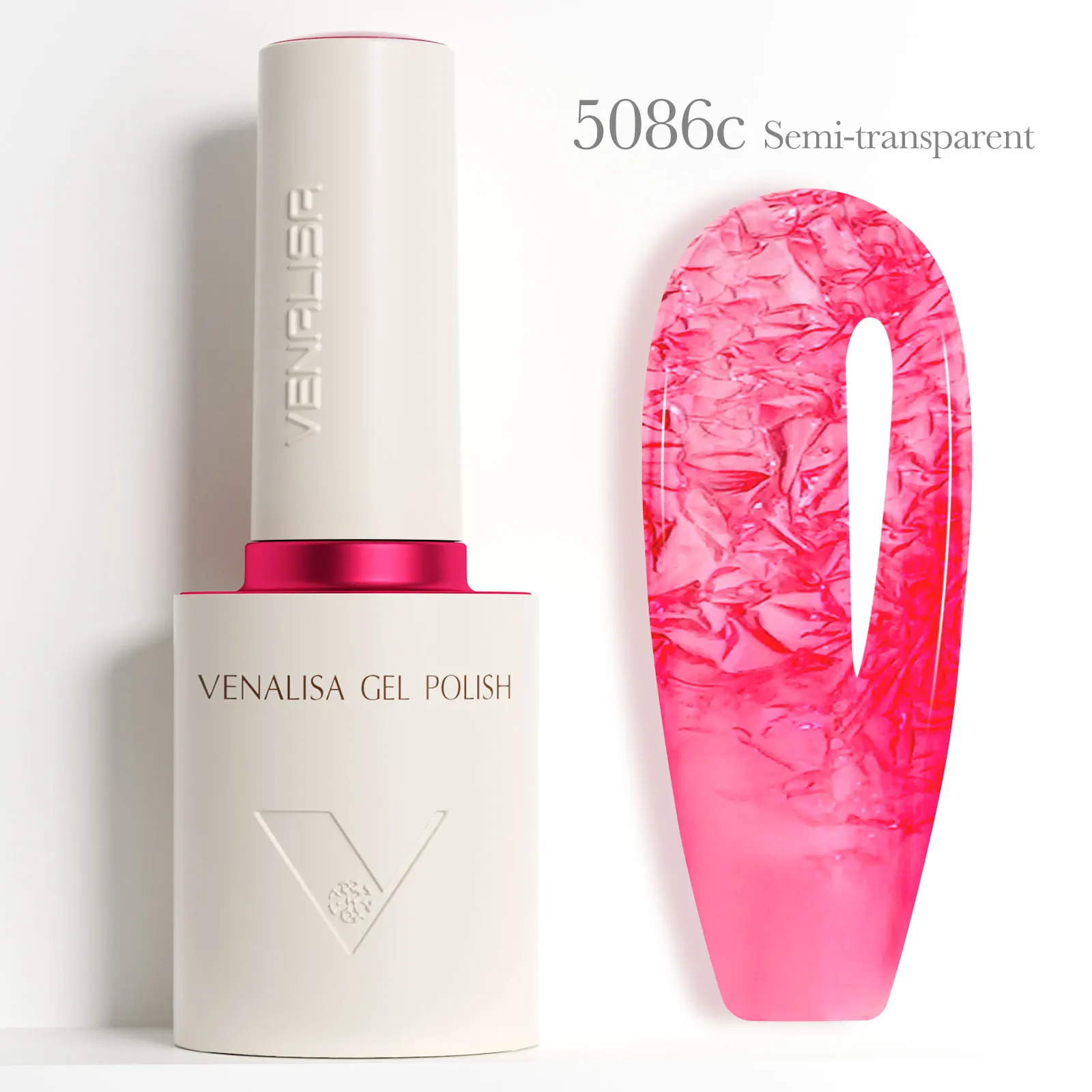 Venalisa ネイルジェル Polish10ml Hema TPO フリービーガンゼリークリスタルウルトラダイヤモンドガラス効果半永久ソークオフ UV LED ワニス