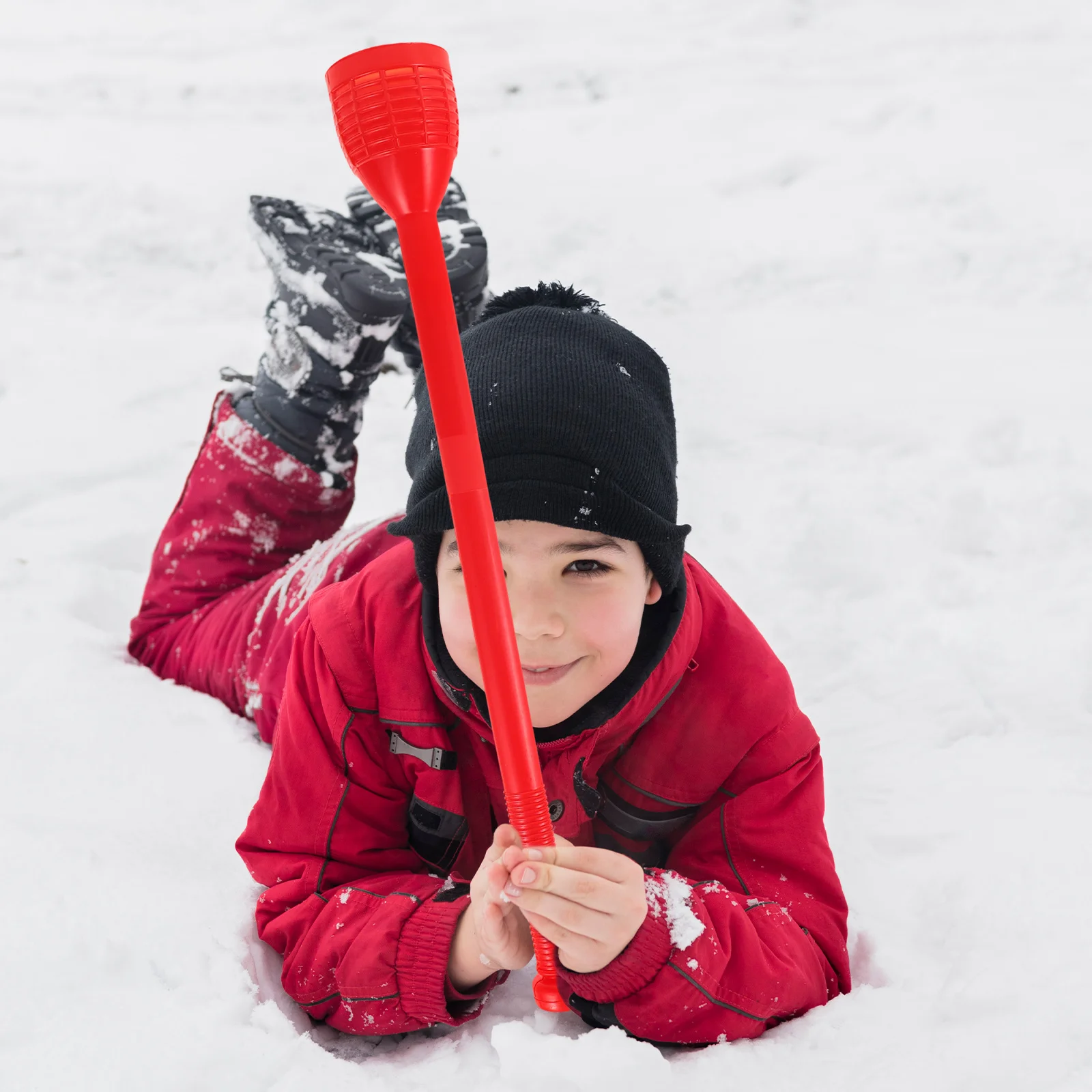 Outdoor Snowball Thrower Maker Kids Toys Makers Winter Launch Tool Kit Clips Snowball Playset