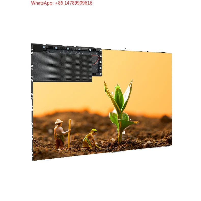 

LED Digital Signage Video WallCOB LED 4K Video Wall Panel Ultra-Thin P0.9 P1.2 P1.25 Indoor Curved Display For Command Halls Cor