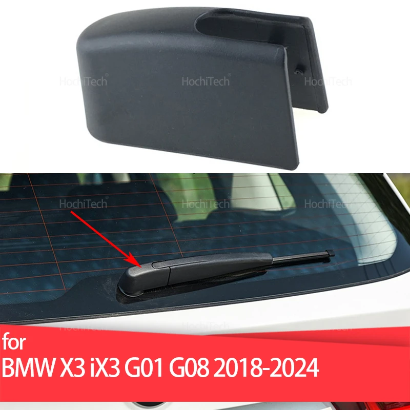 

Rear Windshield Windscreen Wiper Arm Cover Cap Mounting Nut Replacement for BMW X3 iX3 G01 G08 2018-2024 61687407276 Accessories