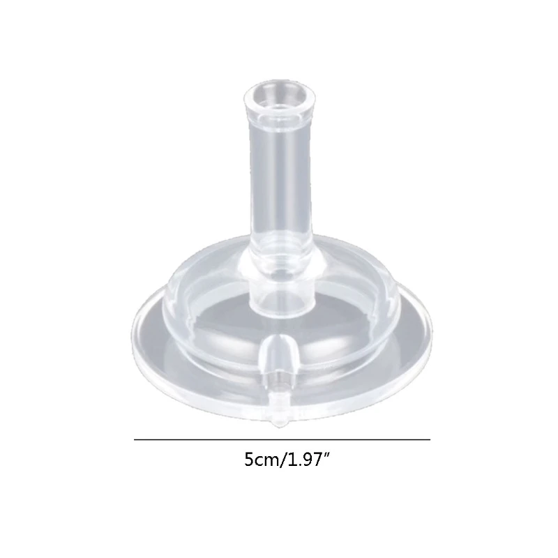 Soft Silicone Wide Mouth Sucking Nozzle Conversion for Head for Wide Neck Baby Bottle Feeding Bottle Drinking Cup Straw D5QF