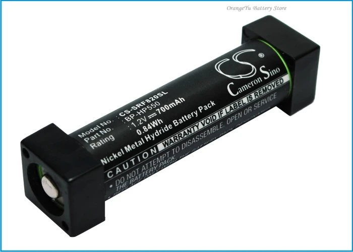 

1.2V 700mAh Wireless Headset Battery BP-HP550,BP-HP550-2 for Sony MDR-DS3000,IF3000,RF820,RF960R,RF885R,IF240R, IF140, DS4000
