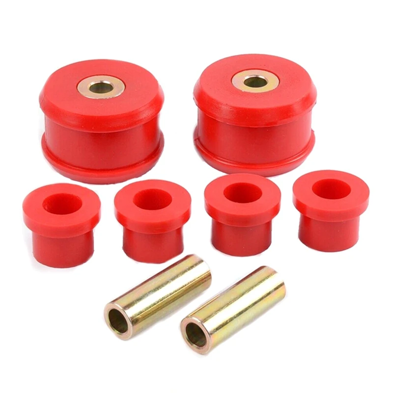 

Car Front Control Arm Bushings Kit Red Polyurethane For VW Beetle MK4 Golf/Jetta MK2 MK3 MK4 1985-2006