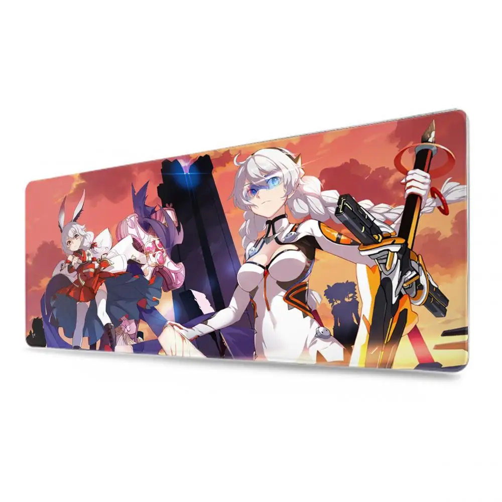 Moon Embrace Honkai Star Rail Mouse Pad 500X1000 mm Large Gaming Mousepad Gamer XL Rubber Otaku Keyboard Pad Laptop Desk Mat