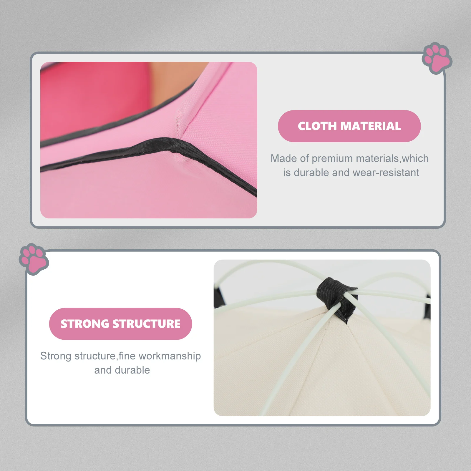 

The Fence Pet Warm Tent Travel Teepee Kitten Bed Cloth Tents Indoor Puppy Playpen