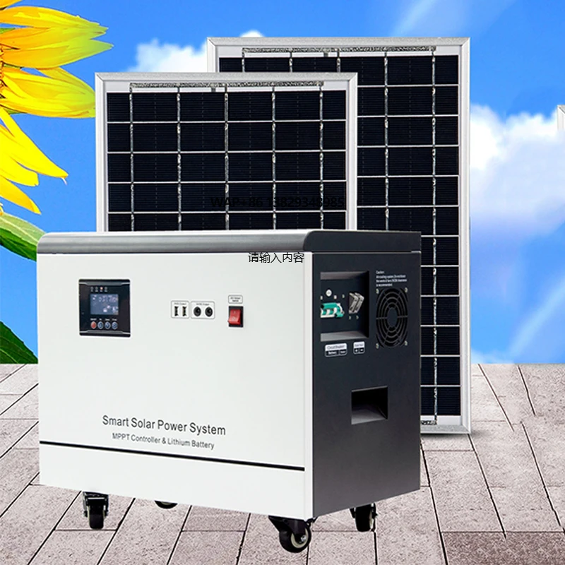 Mini Portable Solar Power System Generator