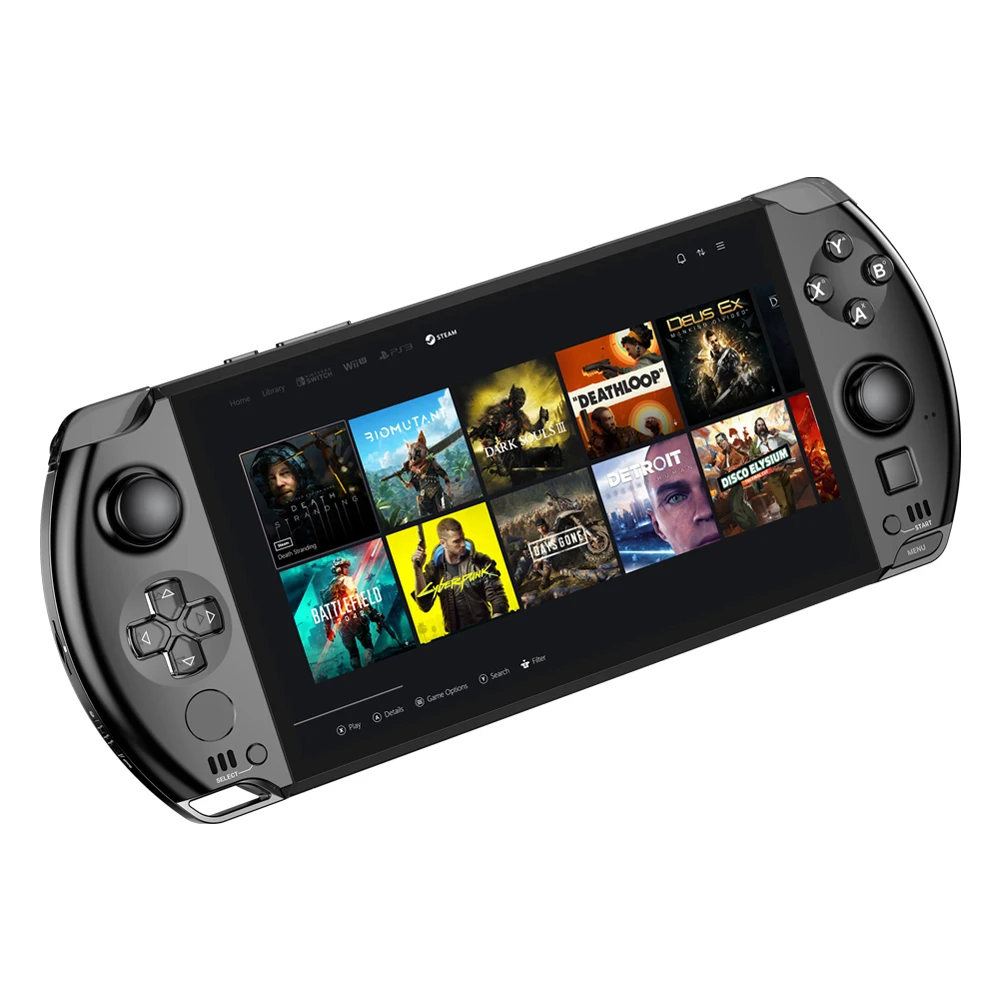 GPD WIN 4 미니 PC AMD AI 9 HX 370 6인치 핸드헬드 게임패드 태블릿 32GB RAM 1/2TB SSD DDR5 Wi-Fi 6 60Hz 1920x1080 게이밍 노트북