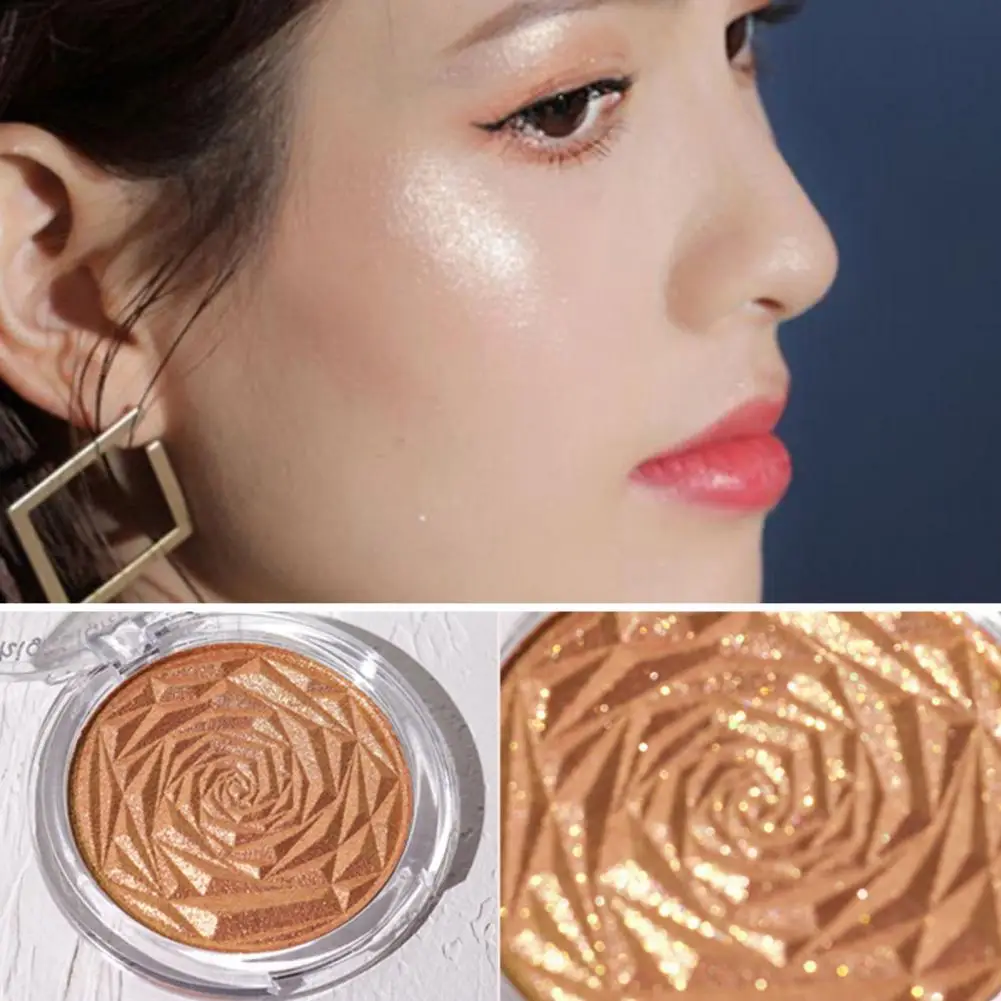 12g  Brighten Palette Durable Facial Highlighter Brighten Palette Powder Universal Exquisite Lying Silkworm Powder