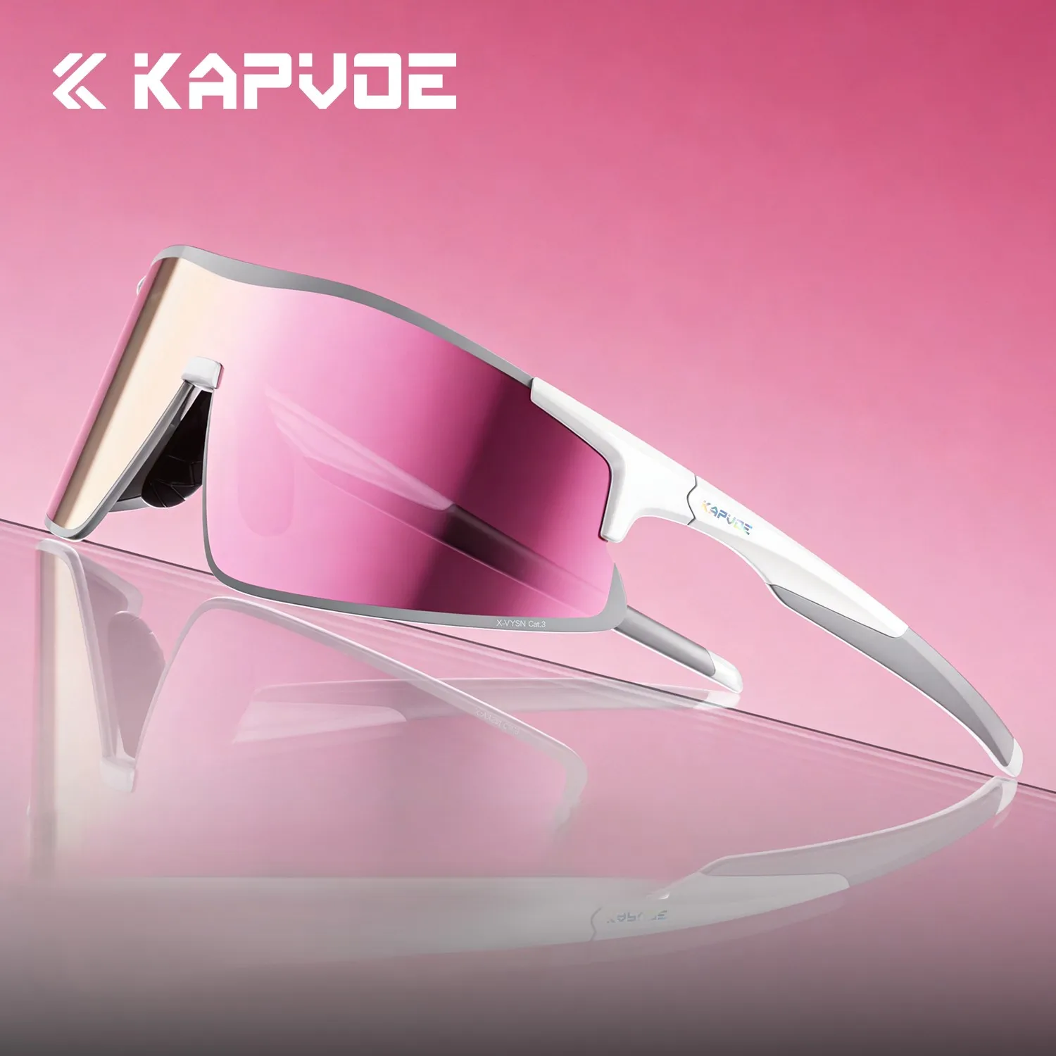 

Солнцезащитные очки Kapvoe для велоспорта и туризма, фотохромные, для мужчин, с защитой от УФ400, для горных и шоссейных велосипедов, MTB