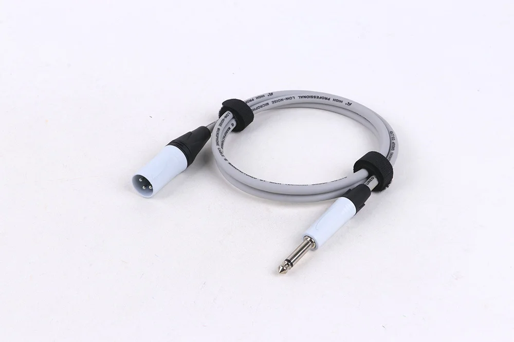 6,35 mm TS-Stecker auf 3-poliger XLR-Stecker/Buchse, Verbindungs-Audio-Verlängerungskabel für MIC Active Speakers, Bühnen-DJ-Studio-Audiokonsole – Detail 10