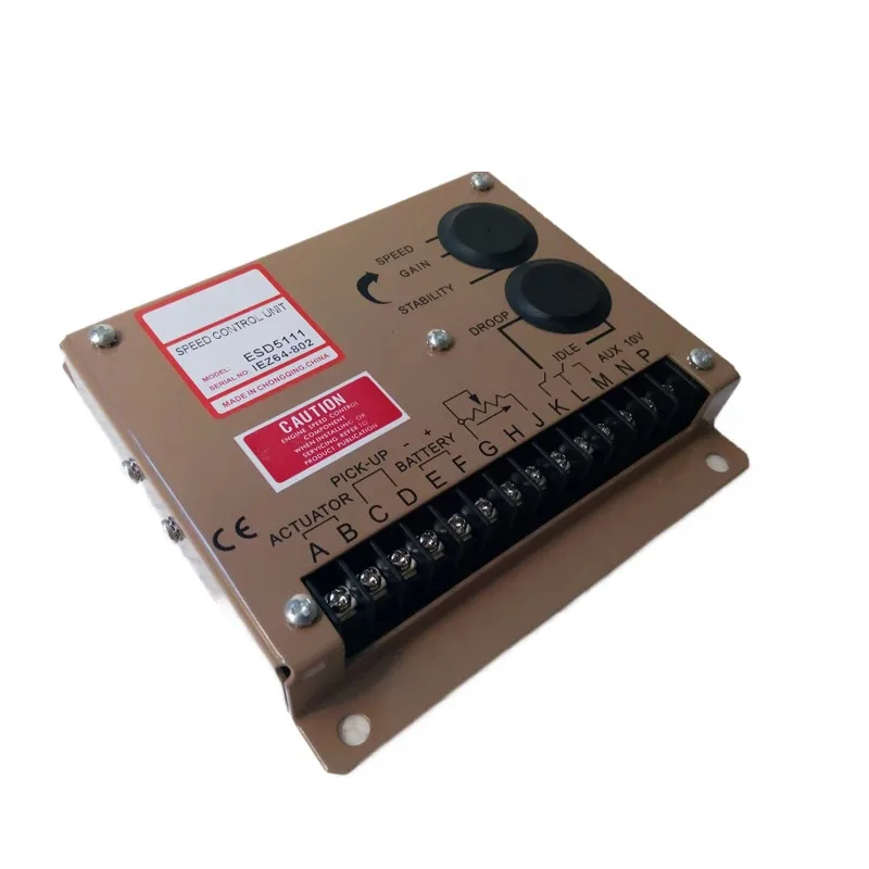 ESD5111 Engine Govornor Speed Controller Diesel Genset Control Module Board Power Supply AC Motor Generator Parts 12v 24v