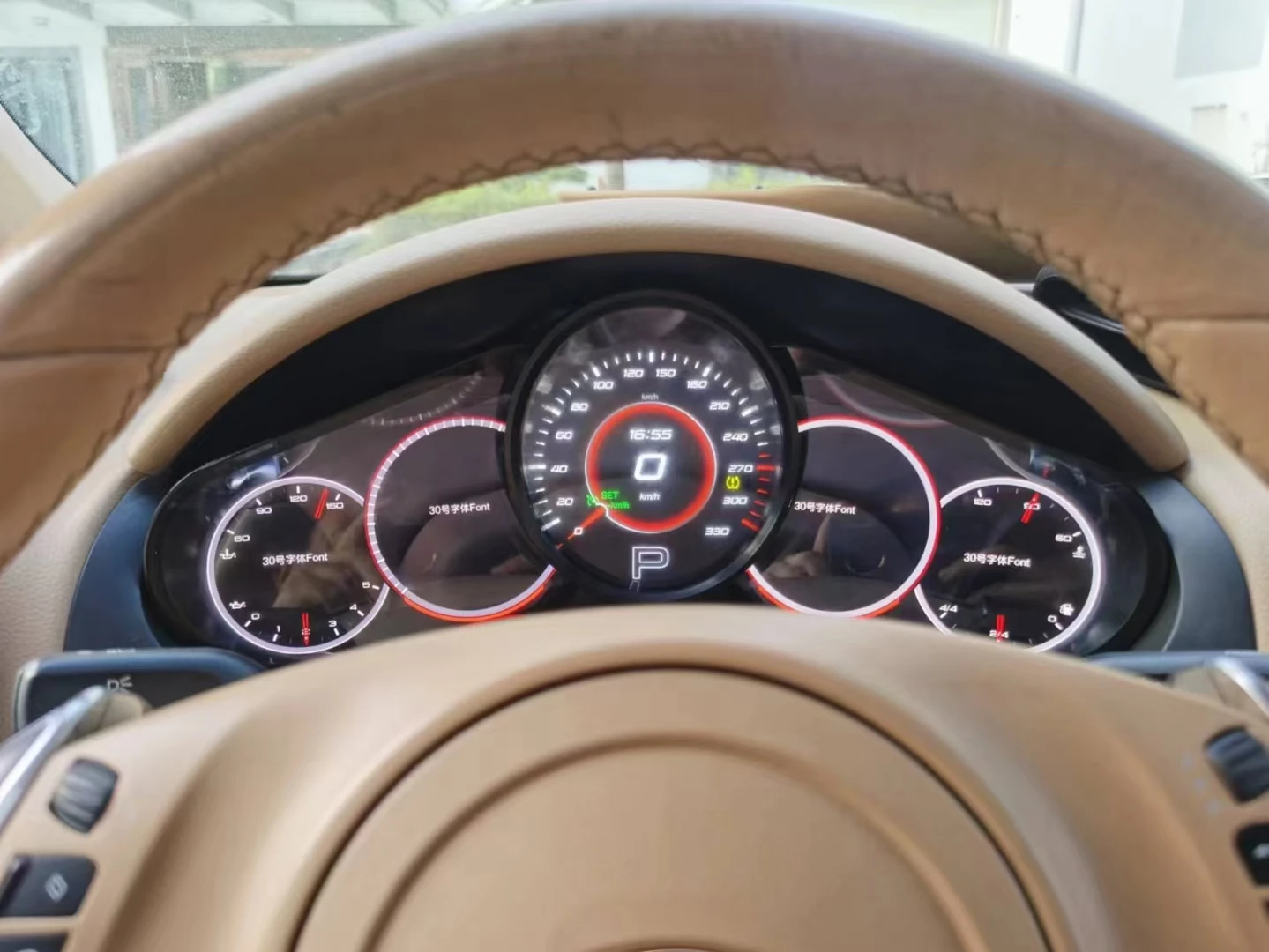 รถความเร็วเมตรหน้าจอ Virtual Cockpit สําหรับ Porsche Panamera 970 918 2010-2016 แผงควบคุมดิจิตอล Cluster Player