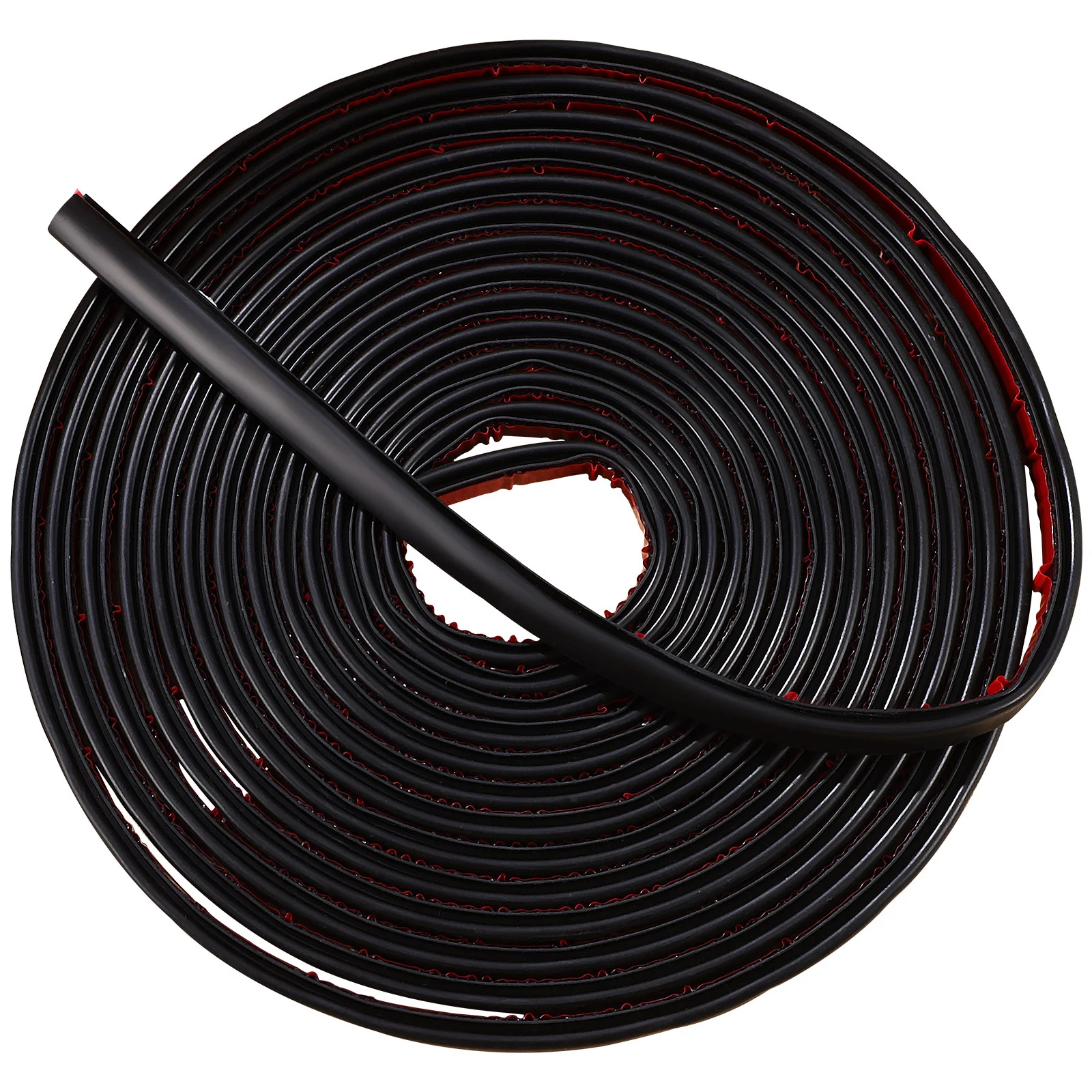 

6M Black Sealing Strip For Door Window Gap Rubber Weatherstripping Draft Stopper Windproof Waterproof Adhesive Strip