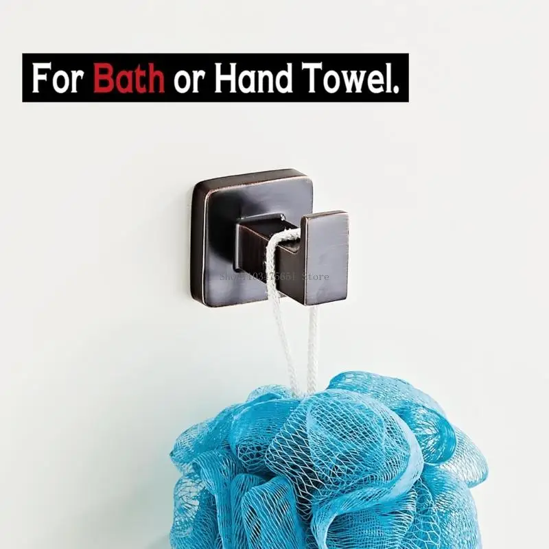 

Square Wall Hooks 304 Stainless Steel Bathroom Bedroom Hanging Storage Hangers