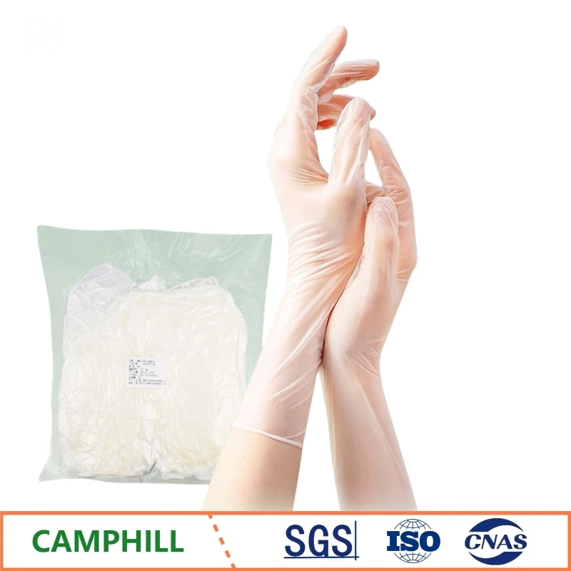 12 Inch Extra Long PVC Gloves 100Pcs Disposable Thick Fat Resistant for Kitchen Fish Meat Cleaning Household Pet Grooming