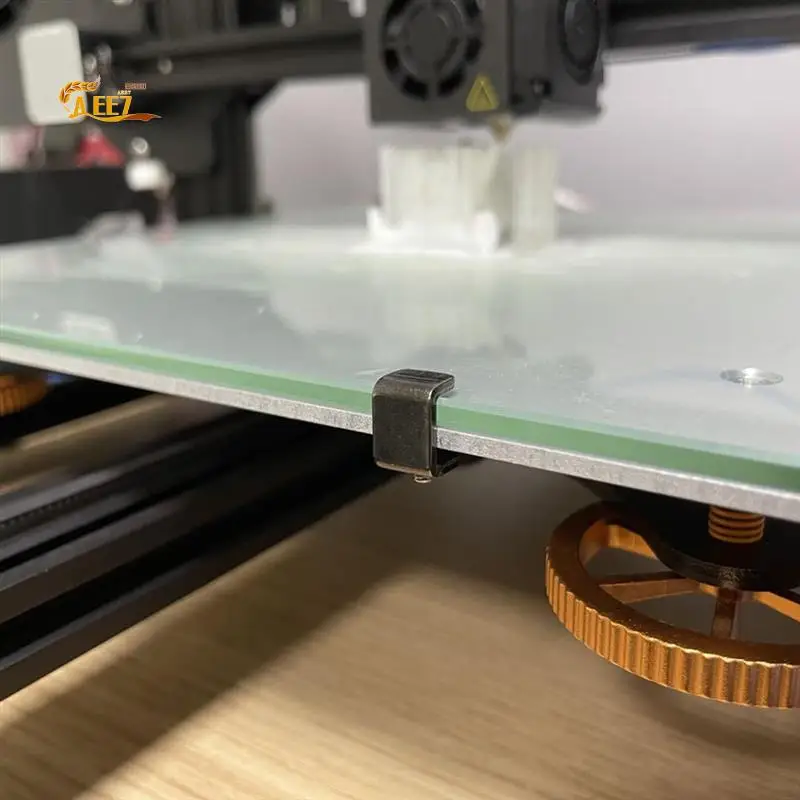 

AEE7-4 шт. крепежные зажимы для 3D-принтера Ender3 CR10 Voron, горячая кровать, для решетчатой стеклянной платформы, необходимые аксессуары для принтеров