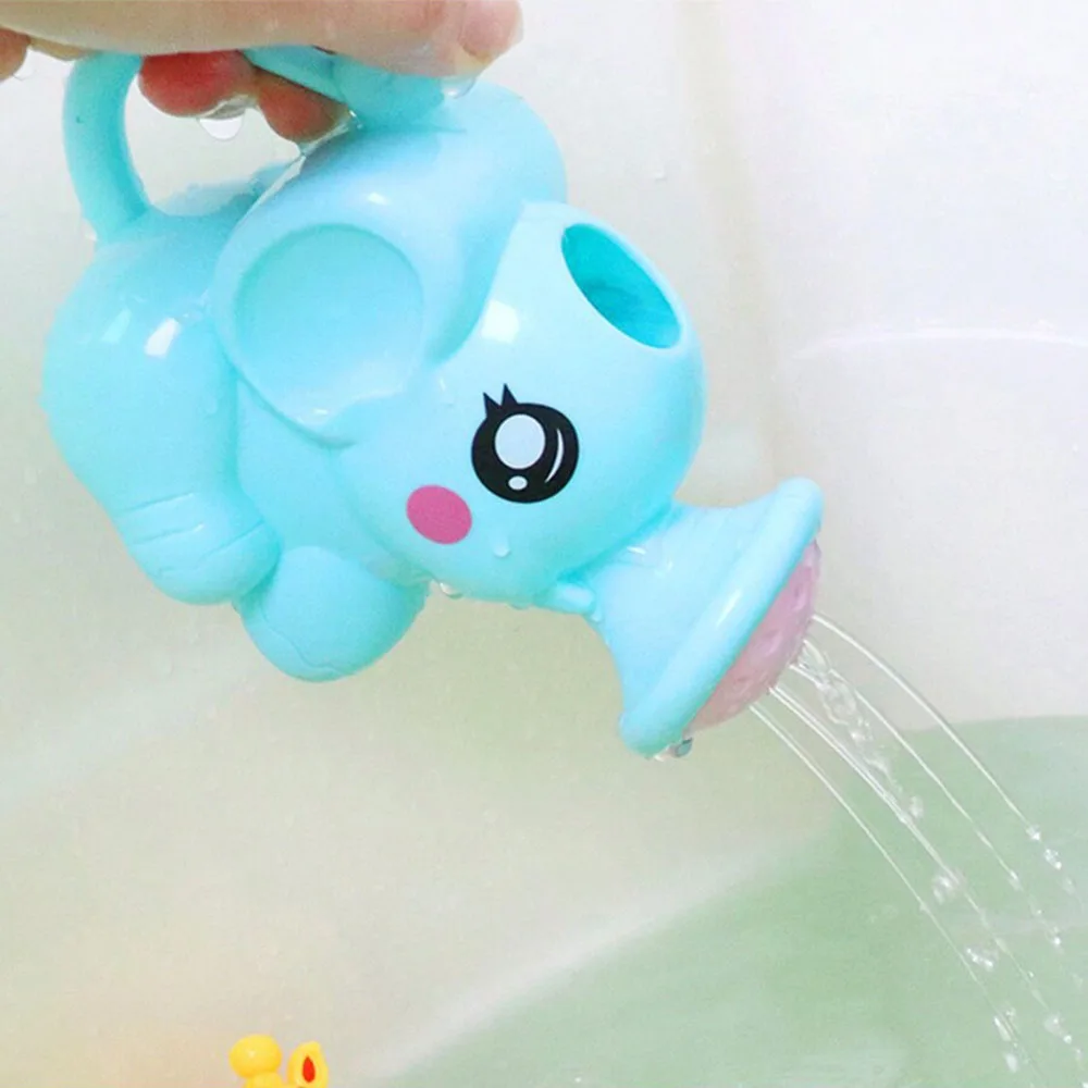 Kids Bath Shower Head Toys Cartoon Elephant Watering Sprinkler Baby Summer Swimming Beach Bathroom Toys For Children Shower Gift